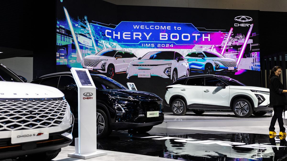 Čínská Chery chystá výrobu aut ve Španělsku